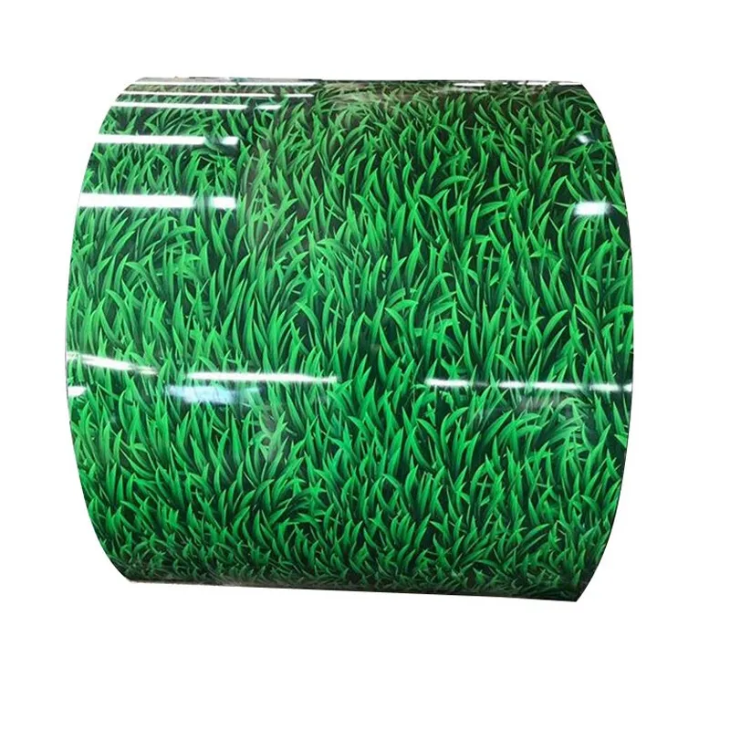 Small rolled steel in the shape of grass with color coating
